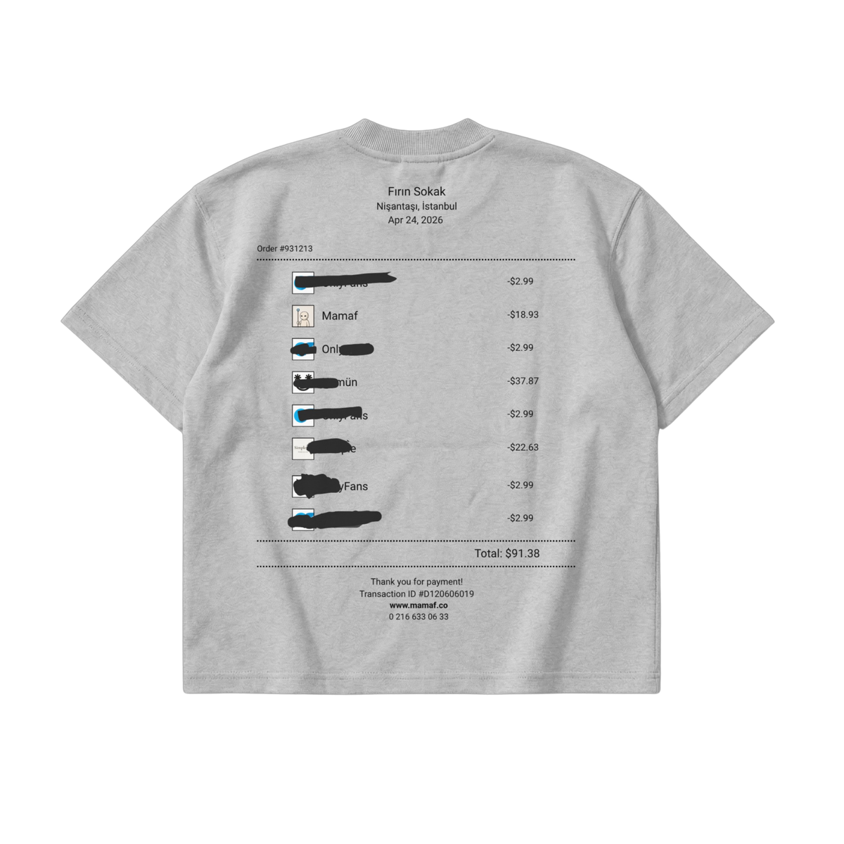 OF Oversize Tee